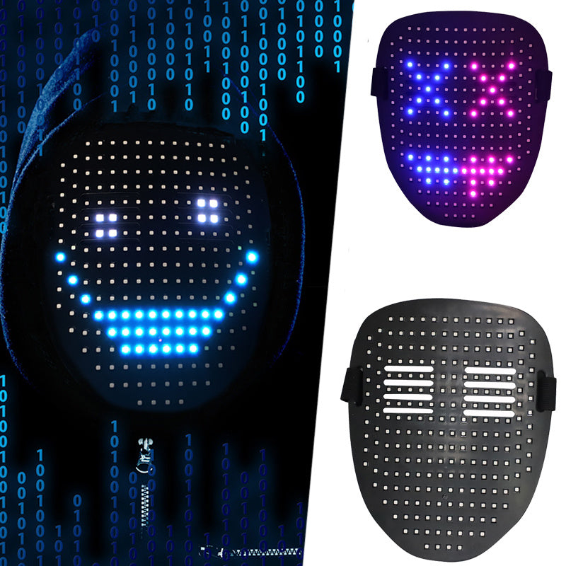 Led Mask Gesture Sensing With 50 Pattern