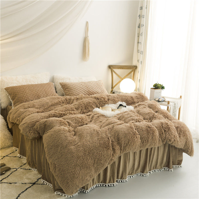 Korean mink velvet warm blanket