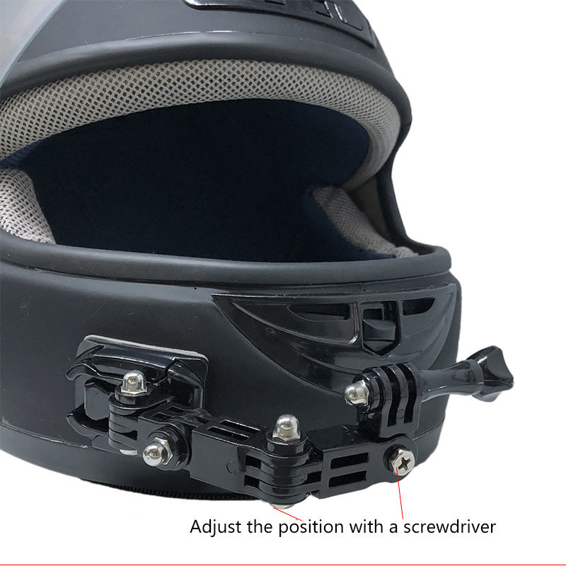 Camera motorcycle helmet