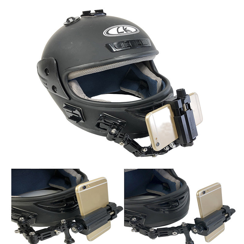 Camera motorcycle helmet