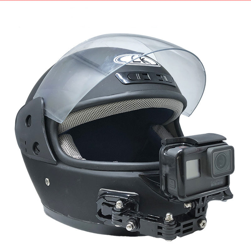 Camera motorcycle helmet