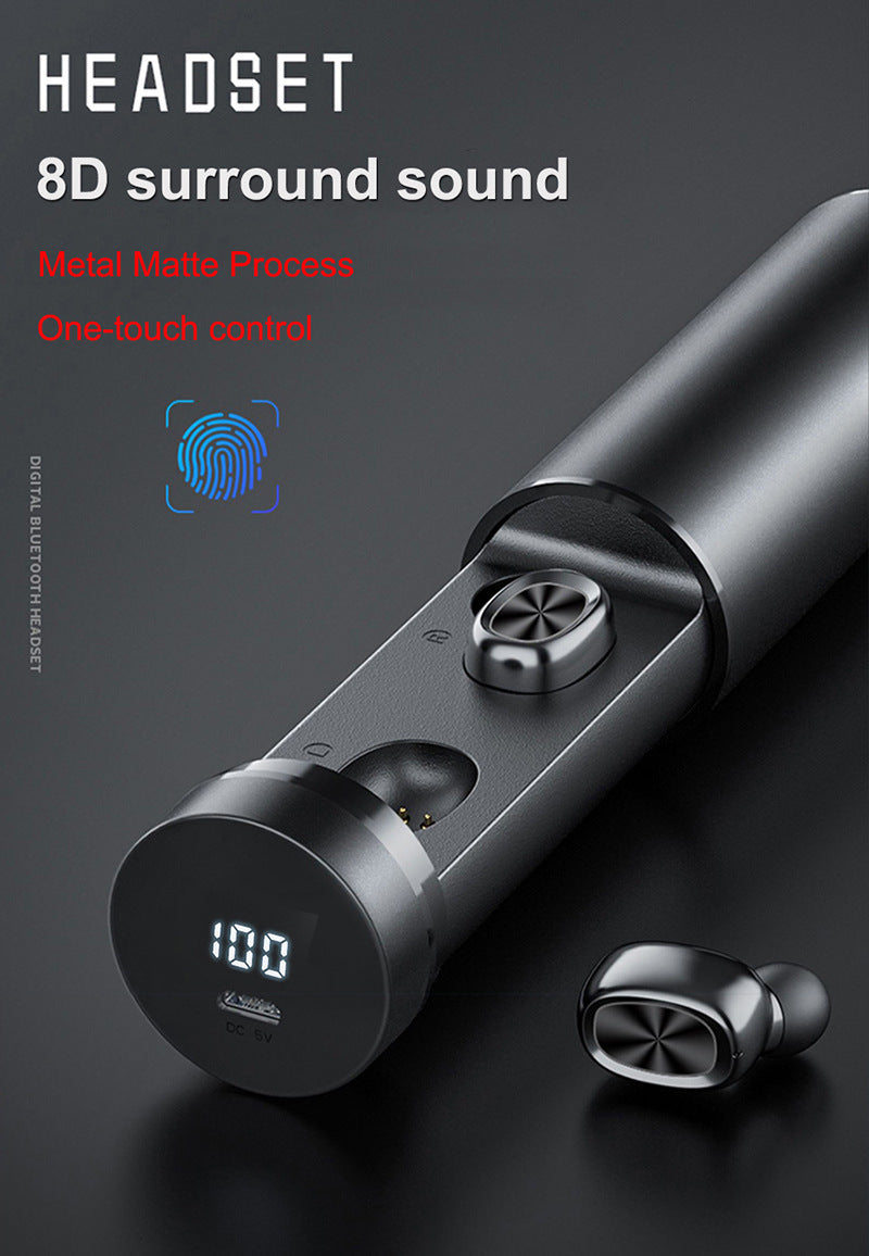 8D HIFI MIC Earbuds Headset