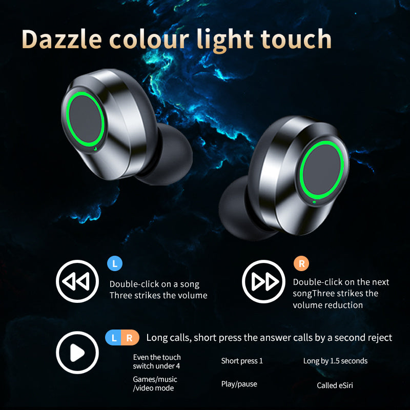 Bluetooth headset smart digital display