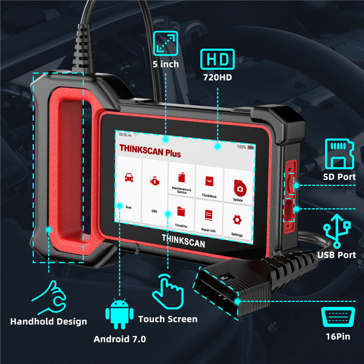 Auto Diagnose Scanner ABS SRS ECM