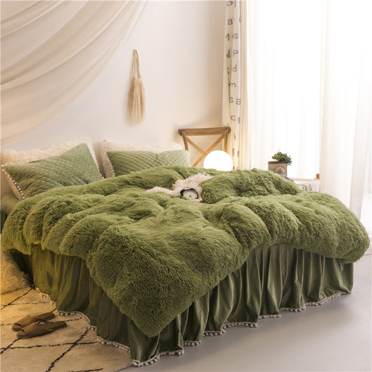 Korean mink velvet warm blanket