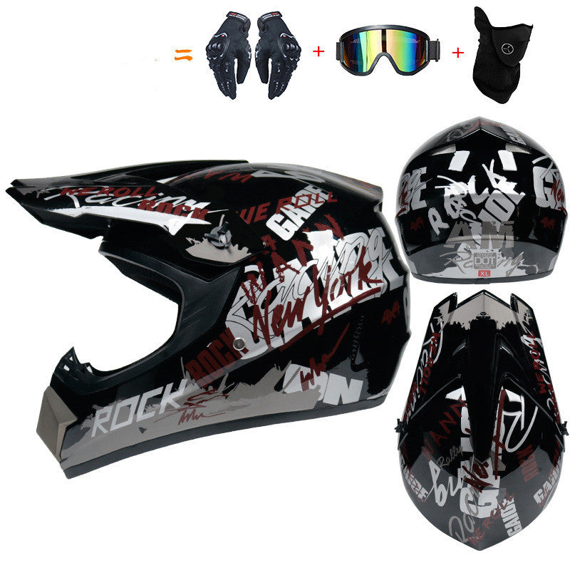 Offroad-Helm Motorrad