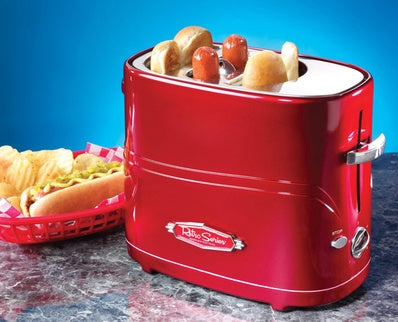 Sausage machine toaster