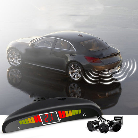 Car LED Parking Sensor 4 Probes