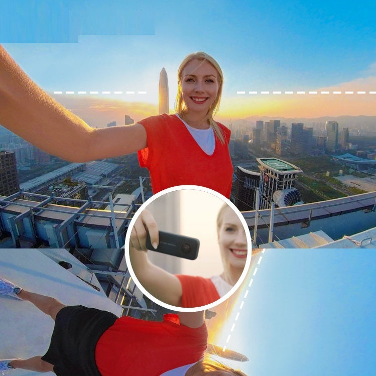 Pocket Panoramic Anti-Shake Action Camera