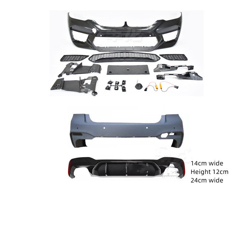 Automobil G30 G38 528 530 Umgerüstet M5 Große Umliegenden Front Bar Nahen Net Hinten Lip