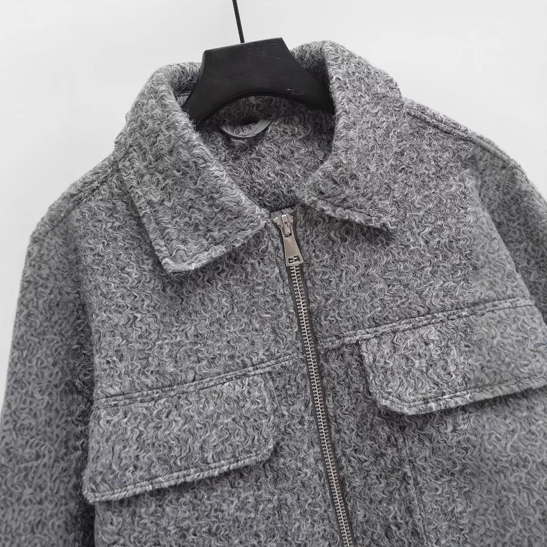 Polo Collar Coat