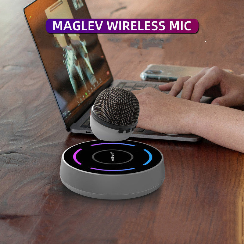 Magnetic Levitation Wireless Microphone