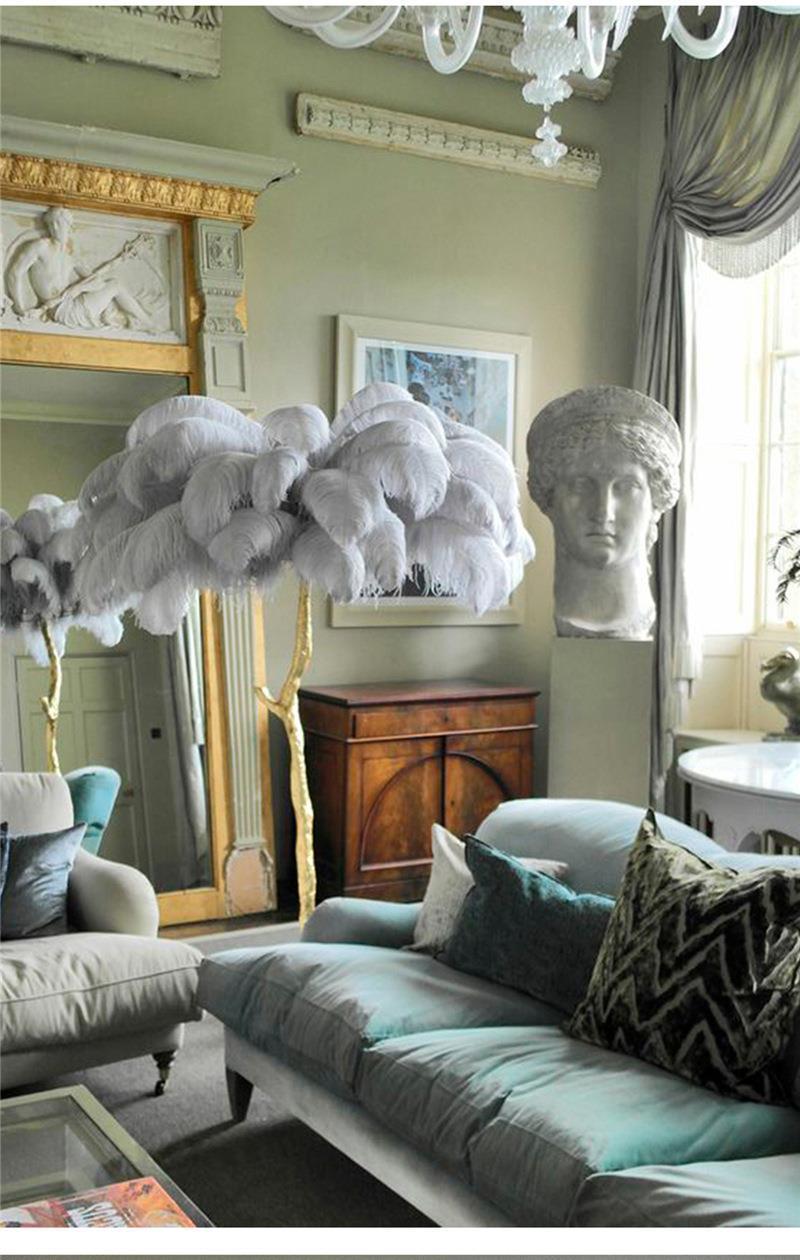 Feather Floor Lamp