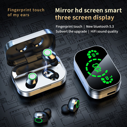 Bluetooth headset smart digital display