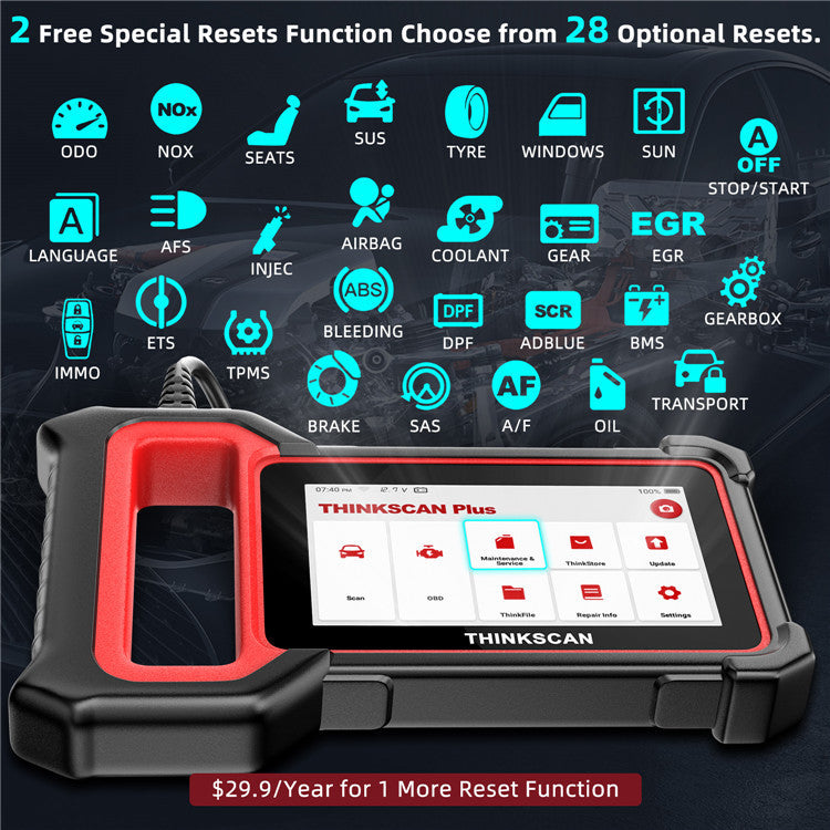 Auto Diagnose Scanner ABS SRS ECM