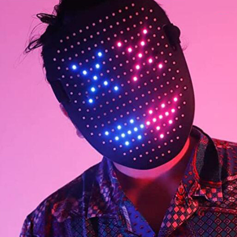 Led Mask Gesture Sensing With 50 Pattern