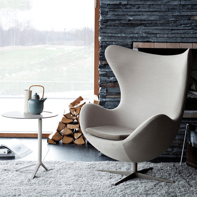 Swivel Eggshell Chair